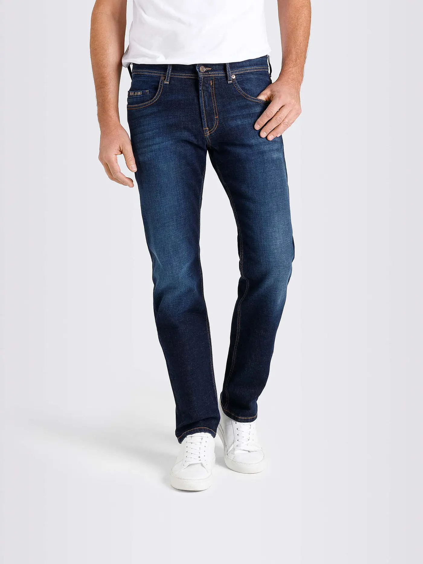 MAC | Jeans Regular Fit BEN (Lang) | blau